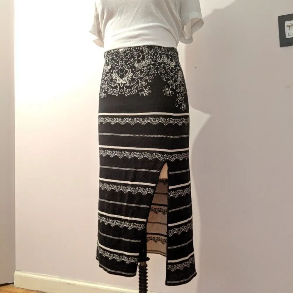 Free People Midi Skirt